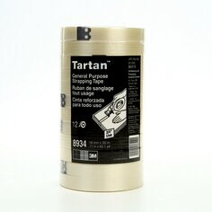 Tartan™ 纤维胶带 8934, 透明, 18 毫米 x 55 米, 4 密耳, 48 卷/箱