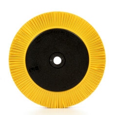 Scotch-Brite™ 小旋风研磨刷 BB-ZB, 8 英寸 x 1 英寸 x 1-1/4 英寸, 80 with Flange, 2 个/箱
