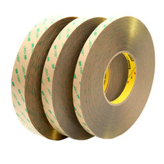 3M™ VHB™ F9473PC无基材胶带是一款可用于广泛应用的薄型双面胶带。3M™ VHB™ F9473PC无基材胶带具有10密耳3M™ 100MP高性能丙烯酸胶粘剂，可形成卓越的保持力和持久的粘附力，实现快速、强力的粘接效果。