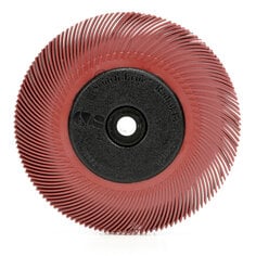 Scotch-Brite™ 小旋风研磨刷 BB-ZB, 6 英寸 x 7/16 英寸 x 1 英寸, 120 with Adapter, 5 个/箱