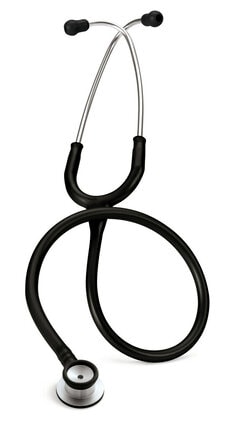 3M™ Littmann®新生儿听诊器，71厘米长，2114，黑色听诊管