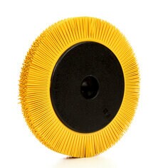 Scotch-Brite™ 小旋风研磨刷 BB-ZB, 8 英寸 x 1 英寸 x 1-1/4 英寸, 80 with Flange, 2 个/箱