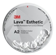 Lava™ 美学荧光全轮廓氧化锆圆盘，研磨