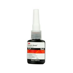 3M™ Scotch-Weld™ 红色螺纹锁固胶TL71, 每瓶10 毫升, 每箱10瓶