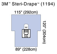 3M™ Steri-Drape™1194手术膜1194膝关节手术膜含积液袋