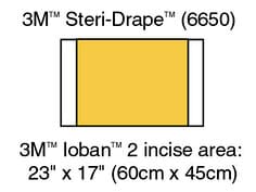 3M™ Ioban™ 2抗菌手术铺单,无菌型