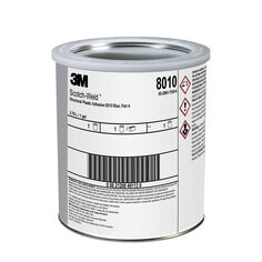 ﻿3M™ Scotch-Weld™ 结构胶粘剂 DP8010, 蓝色, A组分, 1加仑罐装, 1 罐/箱