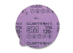 3M™ Cubitron™ II Stikit™ 薄膜砂碟 775L, 120+, w/Tab