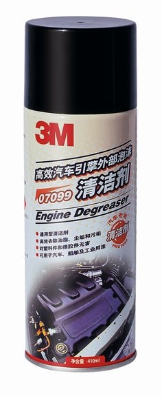 3M™ 高效汽车引擎外部泡沫清洁剂 PN07099,410毫升/罐 12罐/箱