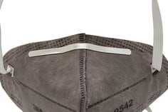 3M™ 活性炭防颗粒物口罩 9542 1个/包，25包/盒，10盒/箱