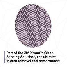Part of the 3M Xtract™ Clean Sanding Soltuions, the ultimate in dust removal and performance