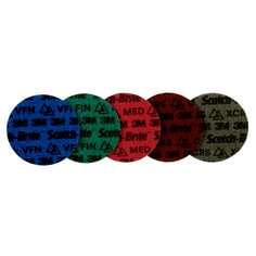 A Scotch-Brite™ Precision Surface Conditioning Discs, PN-DH, Very Fine, 4 in x NH