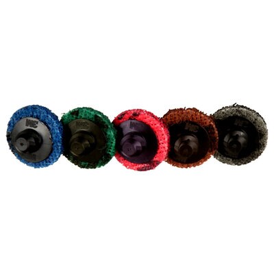Scotch-Brite™ Roloc™ PN-DR 精密不织布尼龙砂碟, 1in TR DP 50/200 DC