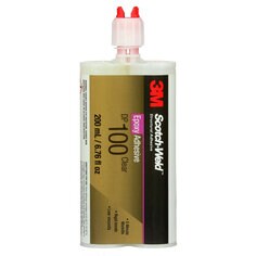 3M™ Scotch-Weld™ Epoxy Adhesive DP100, Clear, 200 mL Duo-Pak