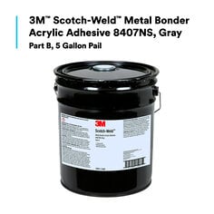 ﻿3M™ Scotch-Weld™ 尼龙粘接结构胶8910NS, 黑色, B组分, 55加仑桶 (净重50加仑)