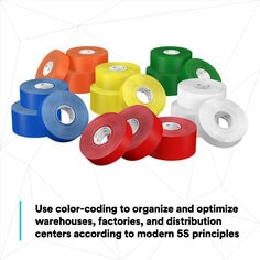 3M™ 耐用地板标记胶带971，产品图