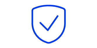 Icon of a shield representing durability