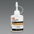 3M™ Scotch-Weld™ 透明速干胶CA7, 每瓶1液体盎司