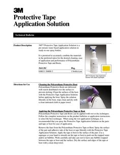 ﻿3M™ 保护胶带应用解决方案