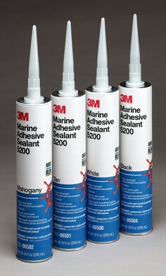 3M™ 5200黑色船用胶粘剂密封胶, PN06504C