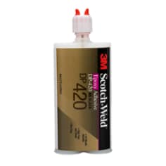 ﻿3M™ Scotch-Weld™ 环氧树脂胶粘剂 420NS, 黑色, 400 毫升