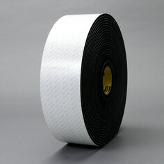 3M™ Bumpon™ 弹性卷材 SJ5904 黑色，4 1/2 in x 18 yd