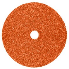 3M™ Cubitron™ II 纤维砂碟 (钢纸磨片) 987C, 中心孔，橙色