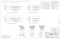 3M(TM) 线对板系统匹配, 1.27 mm  (.050”)间距, 450系列, CD2396