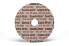 Scotch-Brite™ EXL卷紧砂轮, 3 英寸 × 1/4 英寸 × 3/8 英寸, 6A MED, 每箱40件